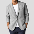 Blazer homme léger pour l'été, coupe moderne, du S au 3XL, gris