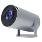 Mini vidéoprojecteur portable WiFi 6 et Bluetooth, image 130 pouces, gris