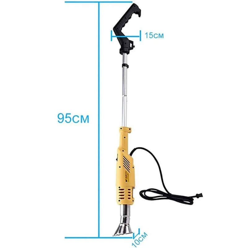 Désherbeur thermique électrique 2000 W, air chaud jusqu'à 600 °C