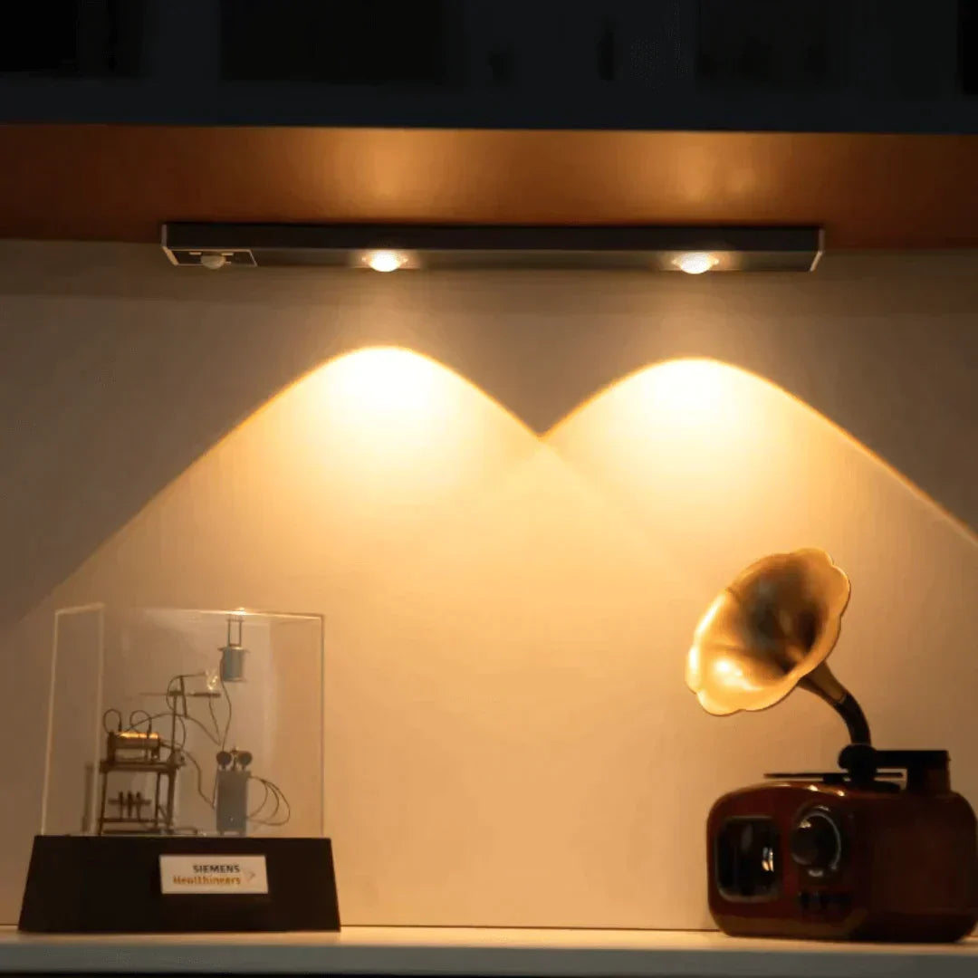 Réglette LED à détecteur de mouvement, fixation magnétique