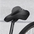 Selle de vélo confort à amortisseurs en gel, trois tailles, noir