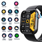 Montre connectée étanche unisexe, appels Bluetooth et modes sportifs