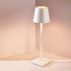 Lampe de table sans fil en aluminium, 28 heures d'autonomie
