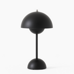 Lampe de table LED sans fil, intensité variable, huit coloris, noir