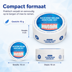 Kit de prothèses dentaires amovibles en silicone, haut et bas