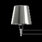 Lampe sans fil à poser sur une bouteille, rechargeable USB-C, argenté