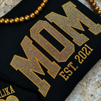 Sweat maman personnalisé, prénoms brodés sur la manche