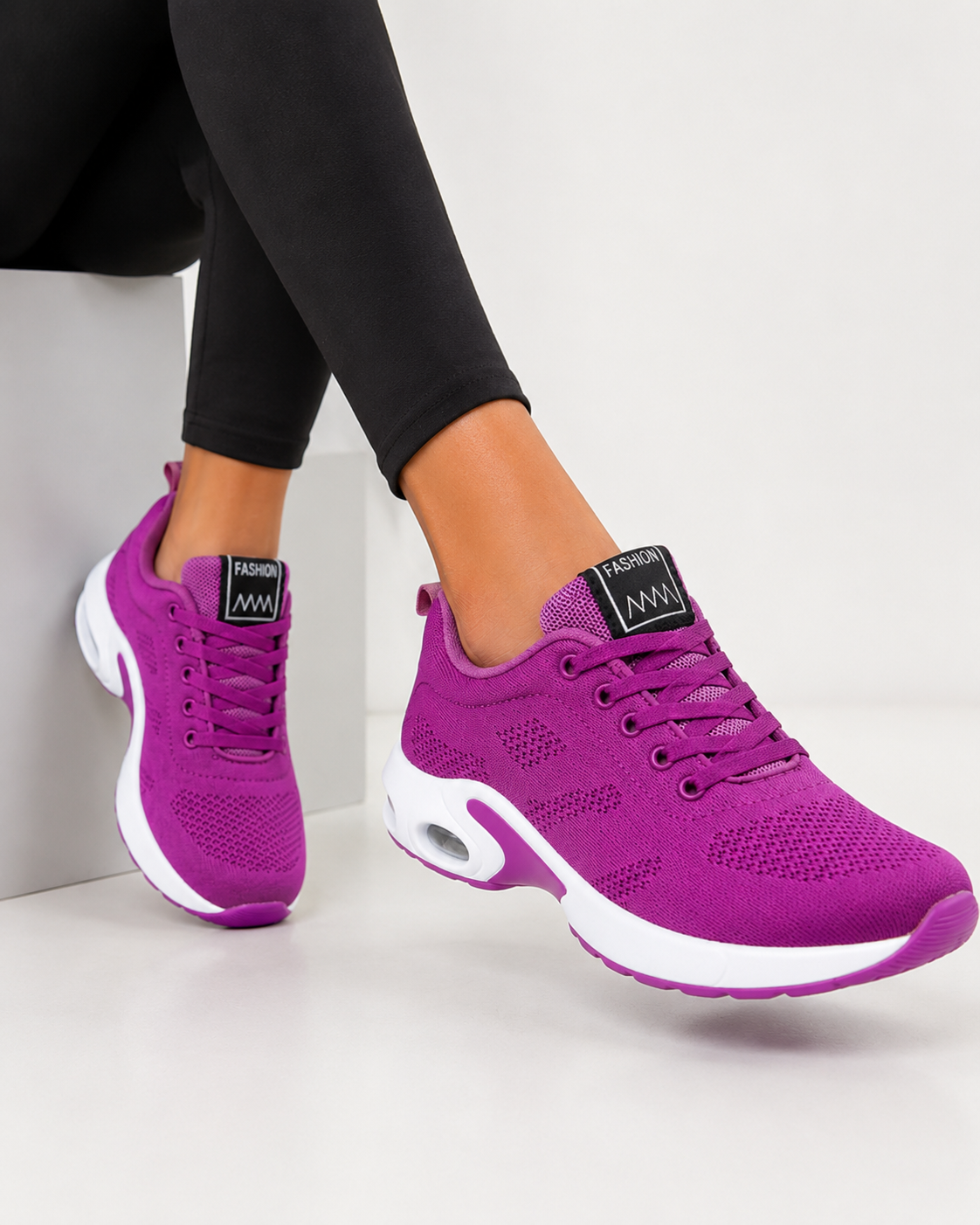 Chaussures orthopédiques femme pour la marche, semelle amortissante
