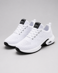 Chaussures orthopédiques femme pour la marche, semelle amortissante, blanc