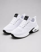 Chaussures orthopédiques femme pour la marche, semelle amortissante, blanc