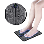 Tapis électrique pour les pieds EMS, pliable, rechargeable USB