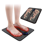 Tapis électrique pour les pieds EMS, pliable, rechargeable USB