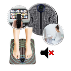 Tapis électrique pour les pieds EMS, pliable, rechargeable USB