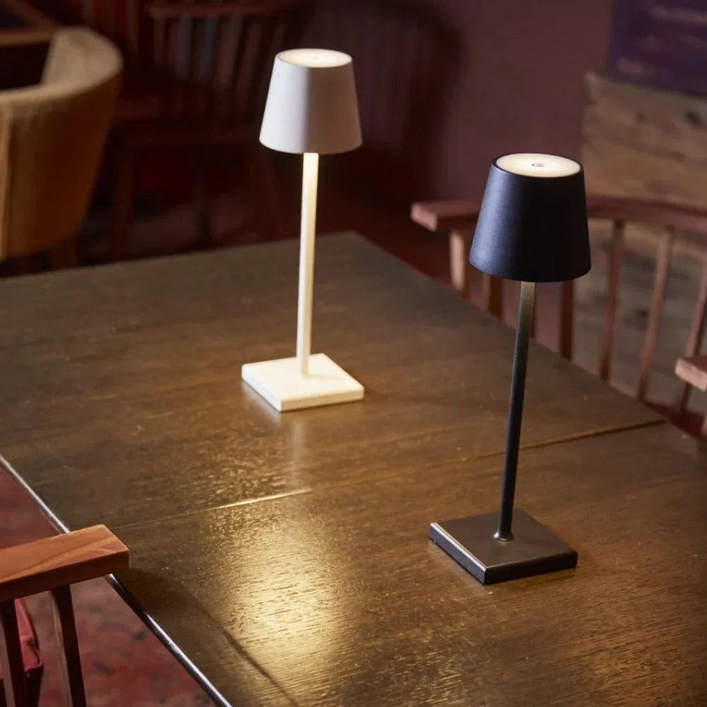 Lampe sans fil rechargeable tactile, 38,1 cm, blanc chaud