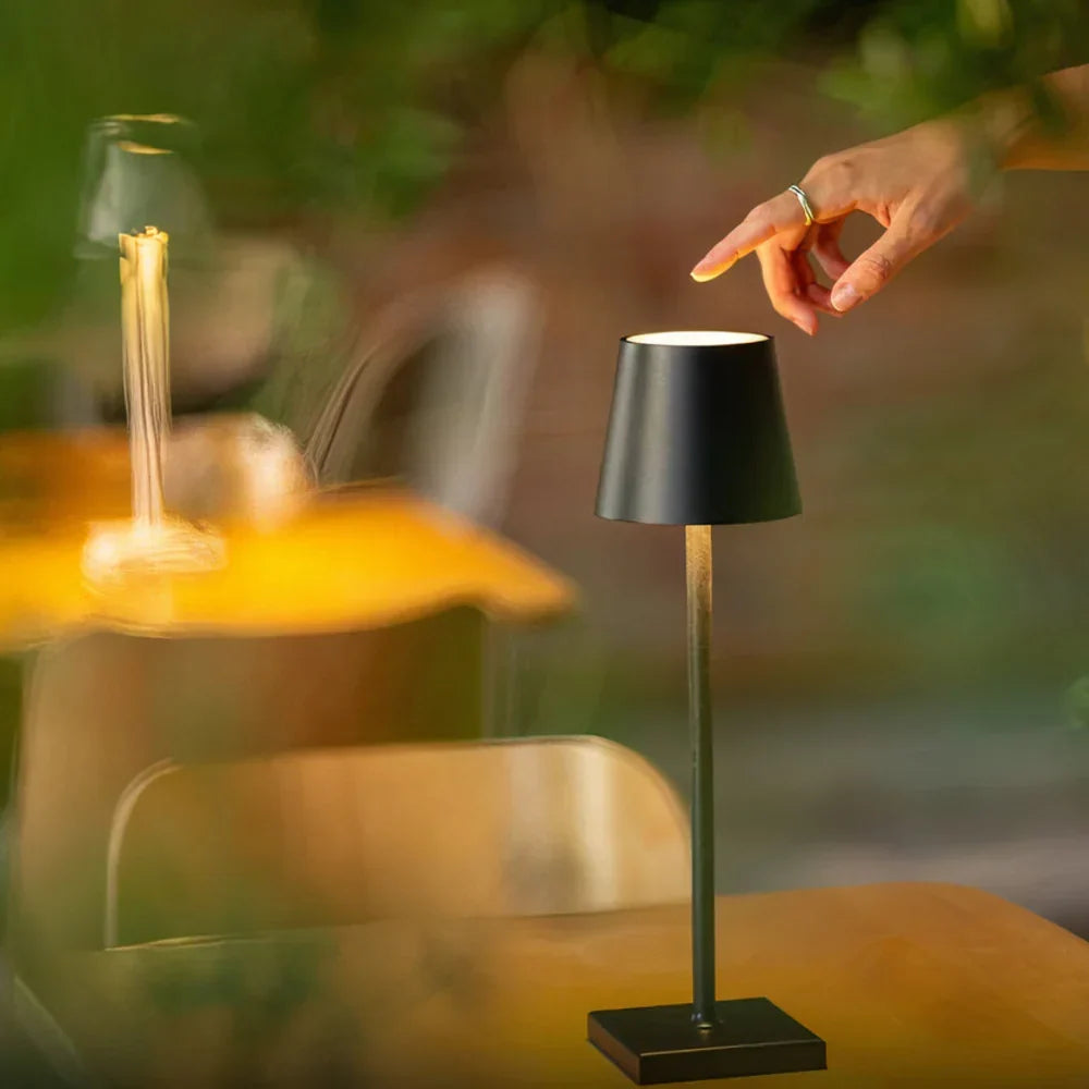 Lampe sans fil rechargeable tactile, 38,1 cm, blanc chaud