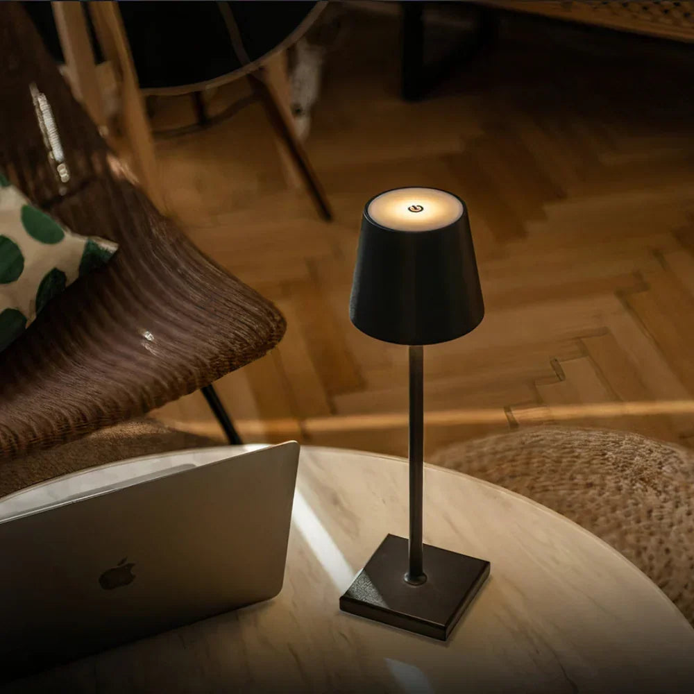 Lampe sans fil rechargeable tactile, 38,1 cm, blanc chaud