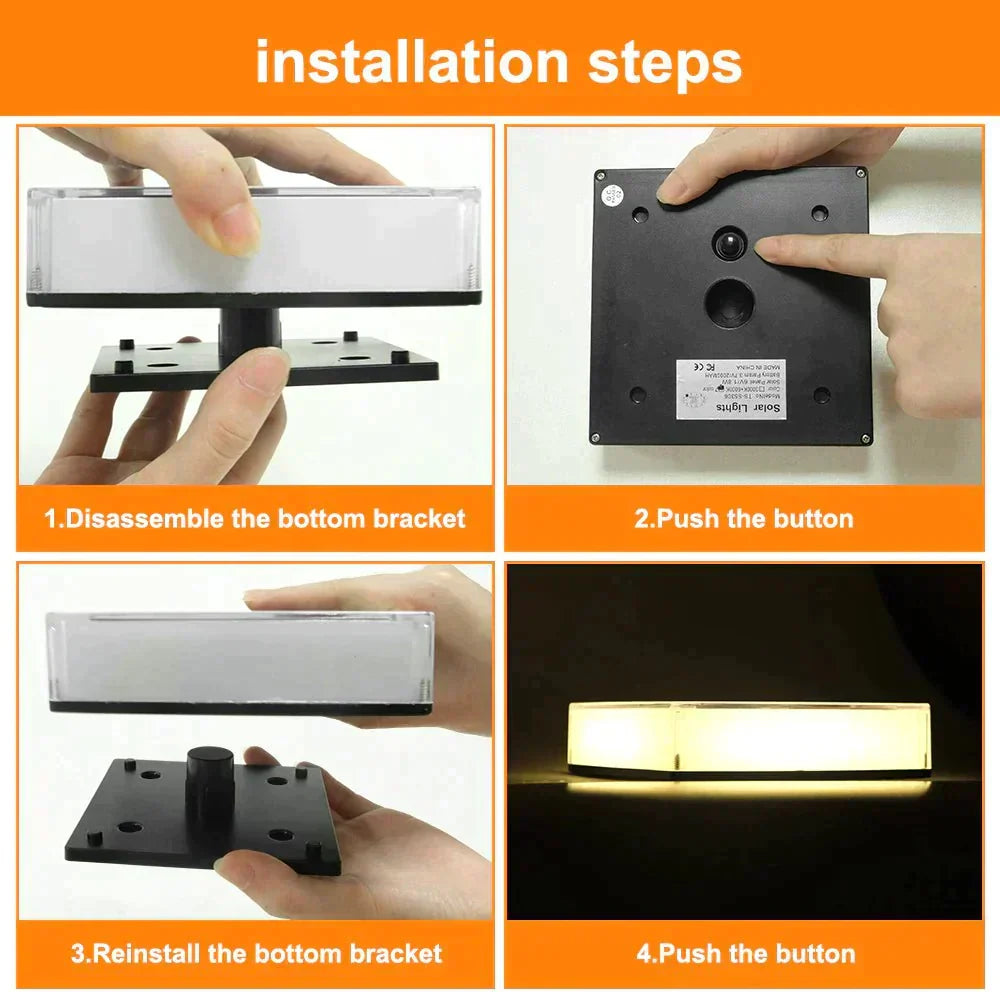 Lampe solaire extérieur LED étanche IP65, blanc ou multicolore