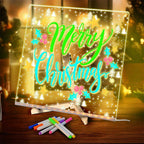 Tableau de dessin lumineux LED pour enfant, stylo 7 couleurs
