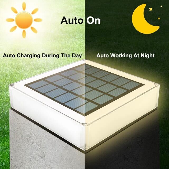 Lampe solaire extérieur LED étanche IP65, blanc ou multicolore