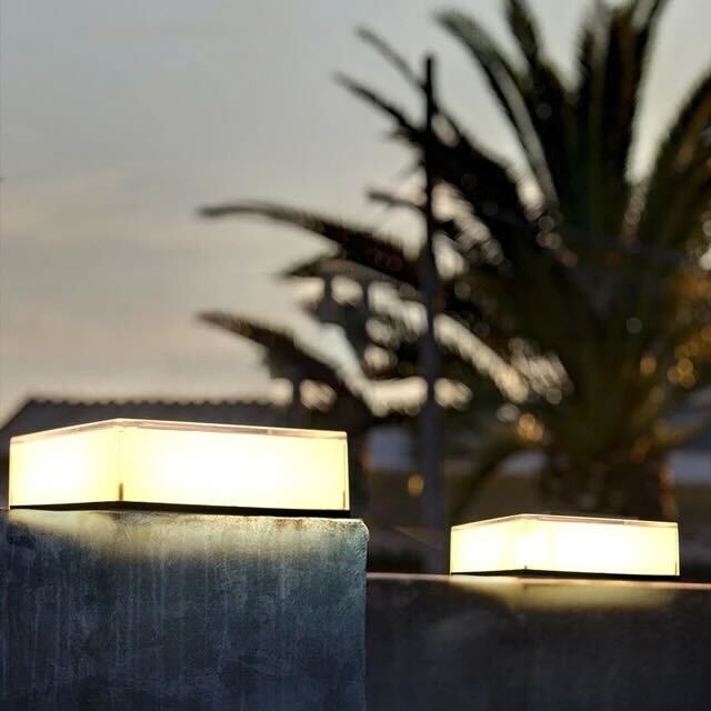 Lampe solaire extérieur LED étanche IP65, blanc ou multicolore