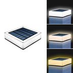 Lampe solaire extérieur LED étanche IP65, blanc ou multicolore