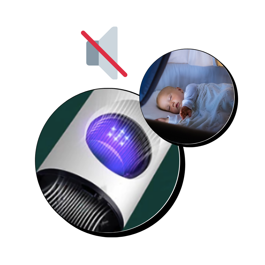Lampe anti-moustique UV à aspiration, alimentation USB