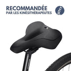 Selle de vélo confort à amortisseurs en gel, trois tailles