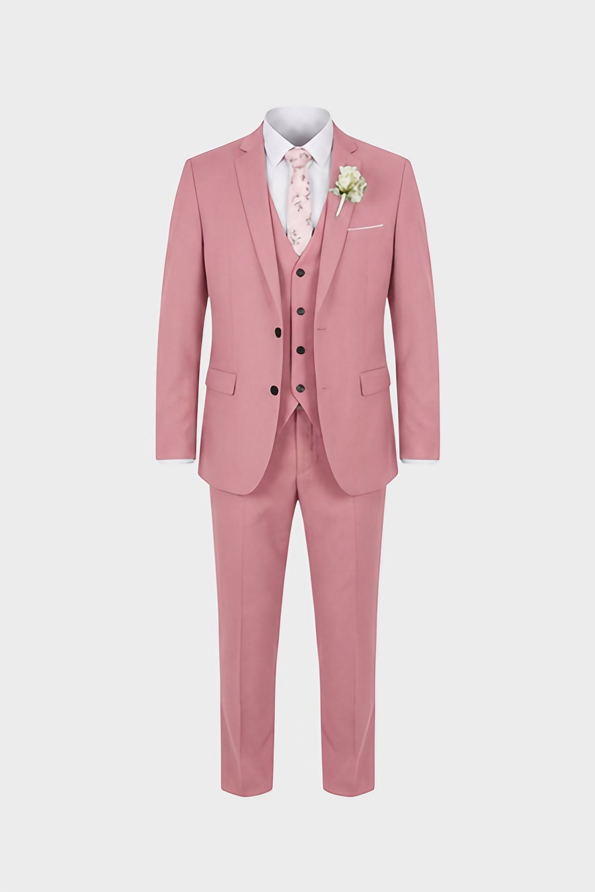 Costume homme trois pièces avec gilet, dix coloris, S au 6XL