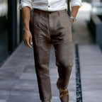 Pantalon homme, sept coloris, du S au 3XL, gris foncé