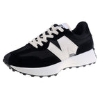 Baskets femme à semelle intérieure matelassée, kaki, vert ou noir, noir