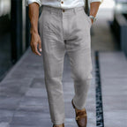Pantalon homme, sept coloris, du S au 3XL, gris clair