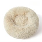 Coussin rond moelleux pour chien, de 40 à 100 cm