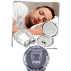 Clip nasal magnétique en silicone, avec boîte de rangement