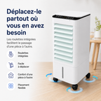Rafraîchisseur d'air évaporatif à réservoir de 5 litres, 60 W