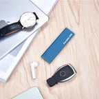 Disque dur externe USB-C 256 Go, compact, quatre coloris