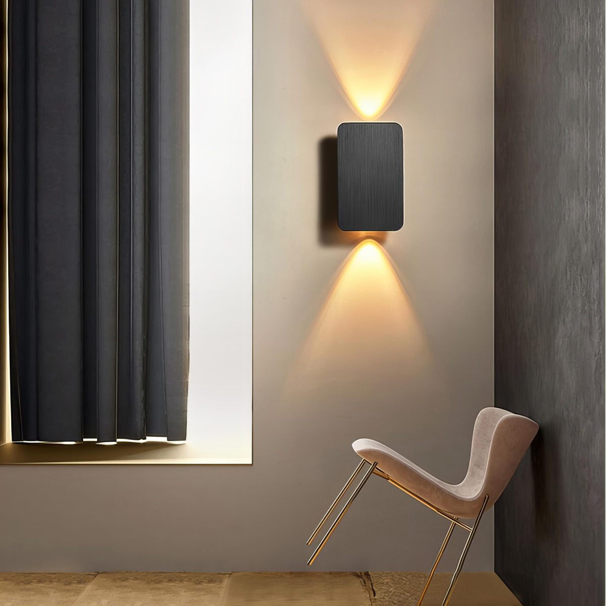 Applique extérieure LED IP65, 6 W, quatre coloris