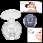 Clip nasal magnétique en silicone, avec boîte de rangement