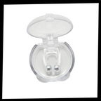 Clip nasal magnétique en silicone, avec boîte de rangement