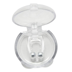 Clip nasal magnétique en silicone, avec boîte de rangement