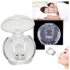 Clip nasal magnétique en silicone, avec boîte de rangement