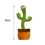 Cactus en peluche qui danse, chante et répète les voix