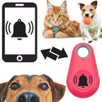 Traceur Bluetooth pour animaux à fixer au collier, cinq coloris