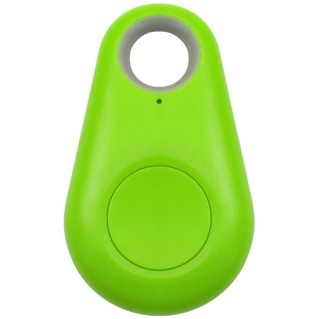 Traceur Bluetooth pour animaux à fixer au collier, cinq coloris, vert