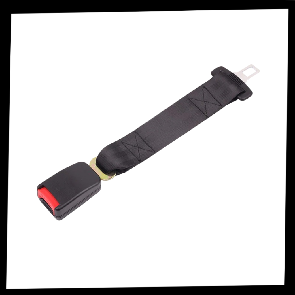 Rallonge universelle de ceinture de voiture, acier et polyester