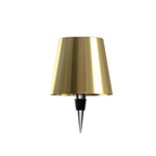 Lampe sans fil à poser sur une bouteille, rechargeable USB-C, doré