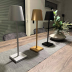 Lampe de table sans fil en aluminium, 28 heures d'autonomie