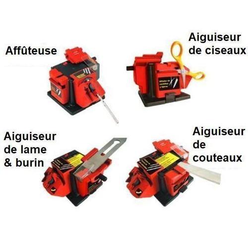 Aiguiseur électrique pour couteaux et ciseaux, angle 15 à 50°