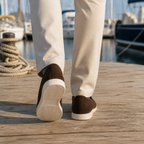 Mocassins homme bout rond, semelle légère antidérapante, 39 au 48