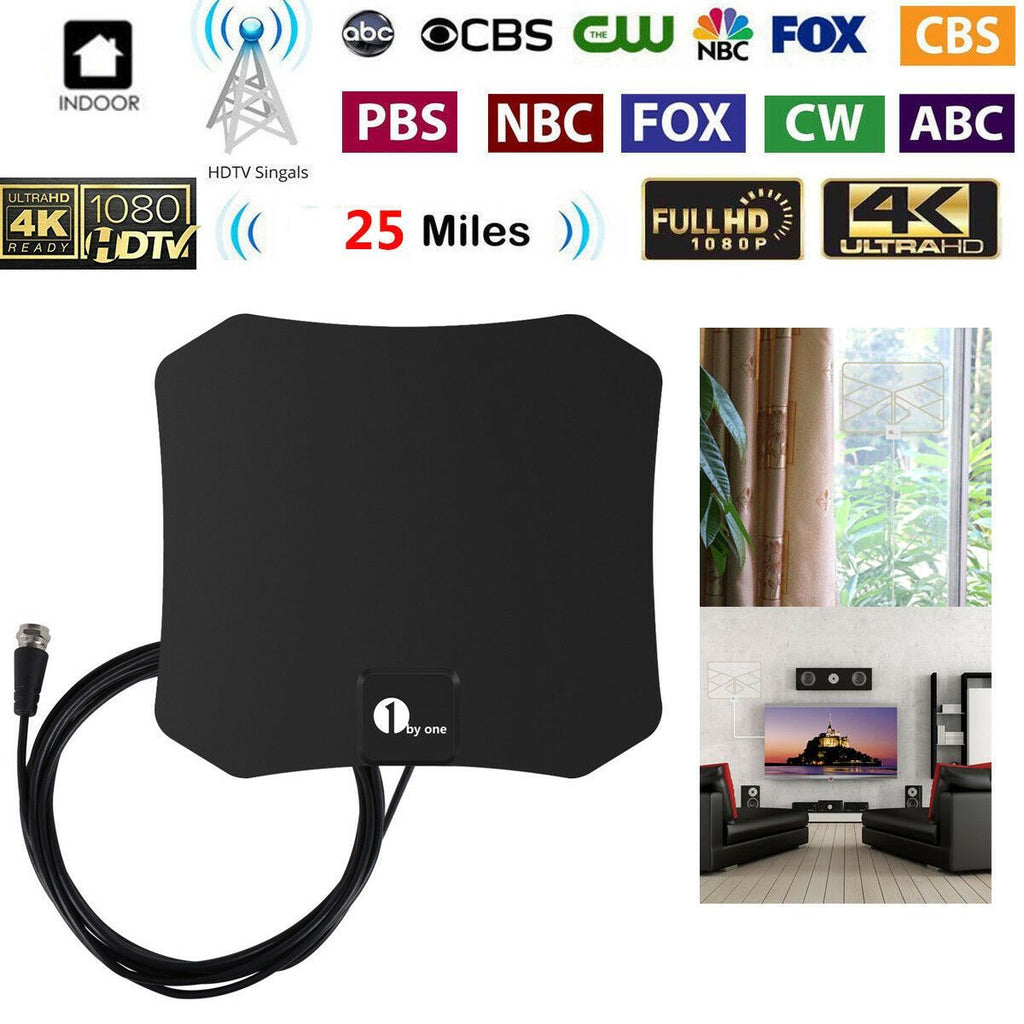 Antenne TV intérieure HD, format compact