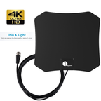 Antenne TV intérieure HD, format compact